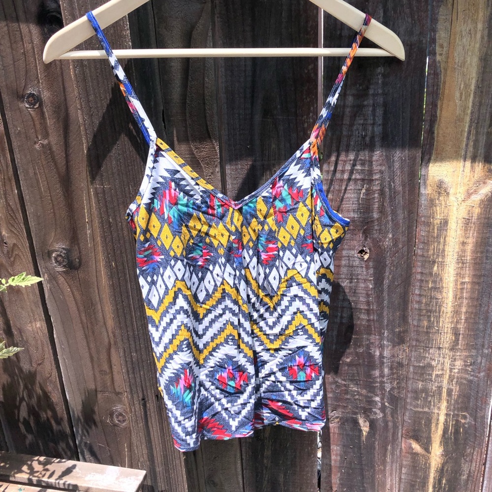 NWT - AnM Tribal Tank Top - Size S